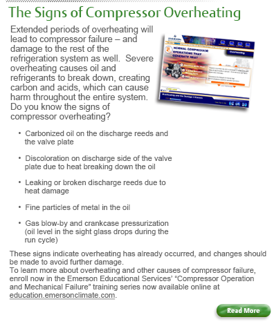The Signs of Compressor Overheating